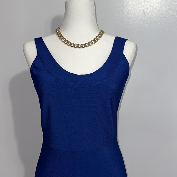 BCBG WOMEN’S SEXY BODYCON MIDI DRESS - Picture 4 of 9